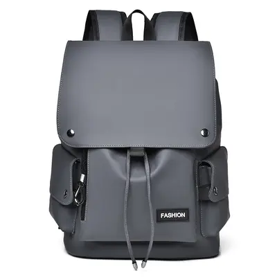 Men's Waterproof Biker Style Flip-Top Laptop Backpack - 6