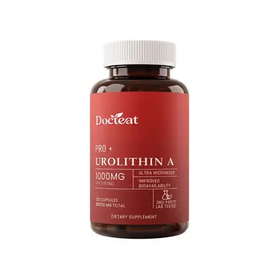 DOCTEAT Body Energy Supplement Capsules, Gentle Formula