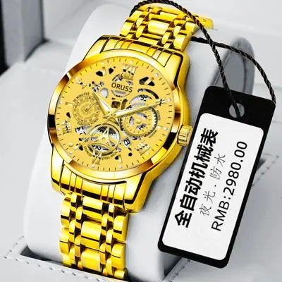 Automatic Men's Watch Waterproof Brilliant - 10
