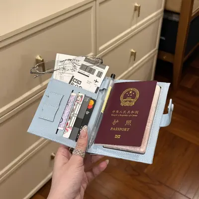 Reisepass-Organizer Reisedokumenttasche
