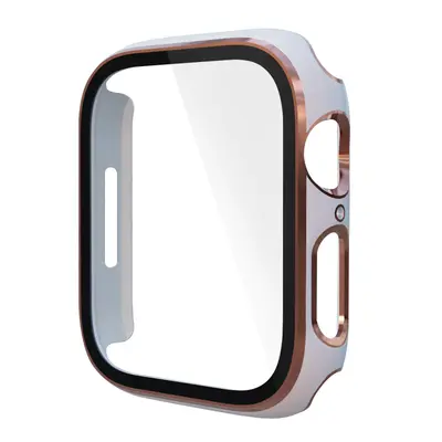 Apple Watch Series 7 Case, carved soft shell with tempered film