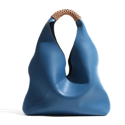 Women's Genuine Leather Tote Bag, Casual Office Use - 7