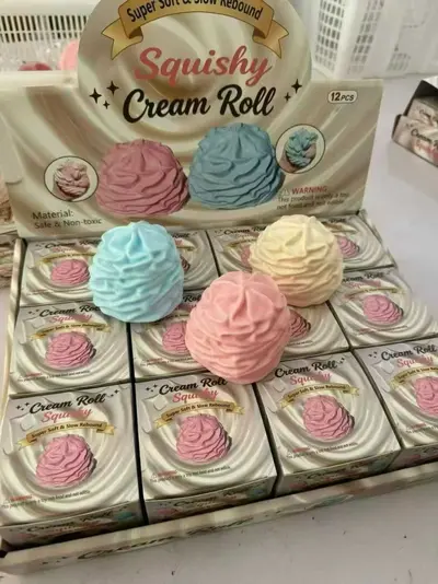 Donut-Shaped Squishy Stress Relief Toy with Slow Rebound - 7