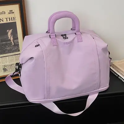Large Capacity Lightweight Travel Bag Tote Shoulder Bag Yoga Fitness Bag Portable Expandable Storage Luggage Bag - 9