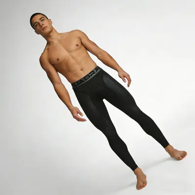 Herren Fitnesshose, Stretch, schnelltrocknend, Kompression - 4