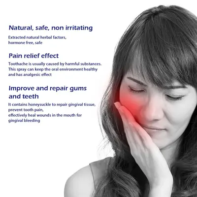 SouthMoon oral care spray relieves tooth discomfort