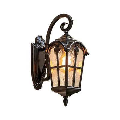 Solar Waterproof Outdoor Wall Lamp, European Style