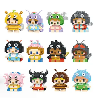 Lego Compatible One Piece Pirate Ship Anime Character Figure Building Set - 11