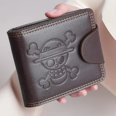 Men's Short Wallet, Multi-Functional, Multiple Card Slots, Cartoon Design