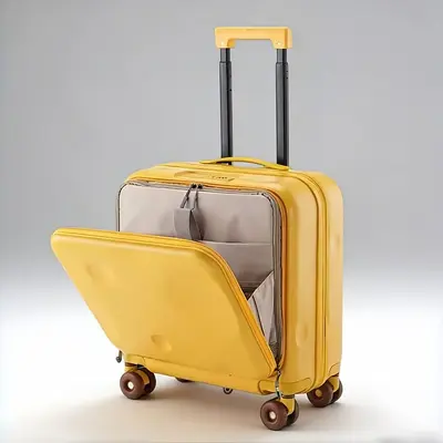 20-inch suitcase, front-opening, lightweight, carry-on - 8