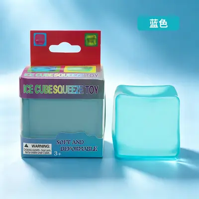 Maltose Ice Cube Squishy Fidget Toy with Slow Rebound - 12