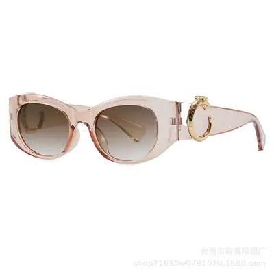 Small Frame Retro Sunglasses - 9