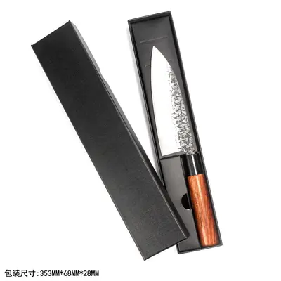 Japanese forged salmon sashimi knife - 8