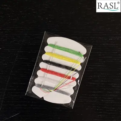 Disposable Hotel Sewing Kit, 6 Thread Colors - 7