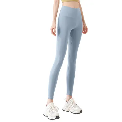 Seamless Women's High-Waist Yoga Leggings, Butt Lift - 6