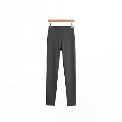 Çıplak his yoga pantolonu, yüksek bel, kalça kaldırıcı, dokuz çeyrek - 7