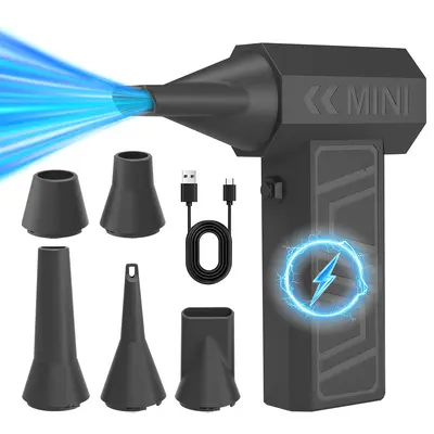 Handlicher Mini-Staubbläser-Ventilator, tragbar, Hochgeschwindigkeit - 7