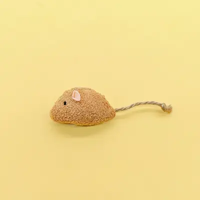Realistic Mouse Cat Toy Set, Chew-Resistant, Includes Catnip - 9