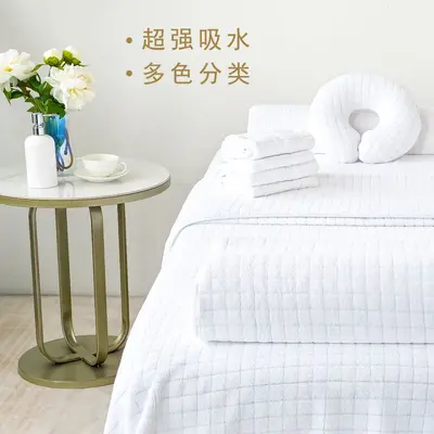 Beauty salon towel set thickened absorbent SPA complete - 2