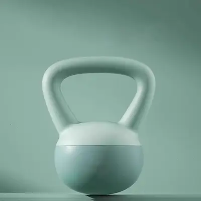 Yumuşak kettlebell 6 kg, kadın ve erkek için ev fitness ekipmanı - 11