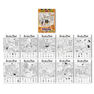 Malposter-Set und Stressabbau-Malbuch - 7