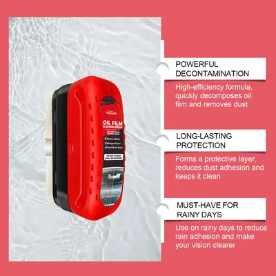 Windshield Oil Film Remover and Decontamination Cleaner - 4