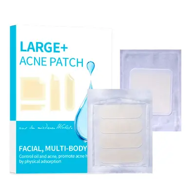 Large Body Acne Patch, Rectangular, Oil-Control and Fluid-Absorbing - 6