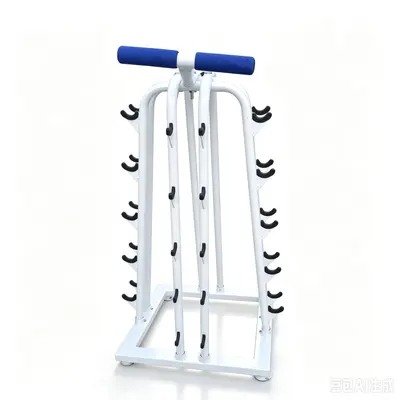 Factory direct sale dumbbell rack sports gym vertical 10-tier multifunctional dumbbell rack set hand push rack home type bracket - 8