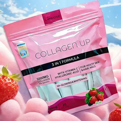 Kolajen Tozu, Vitamin C ve Hyaluronik Asit Kompozit Formül, OEM - 7