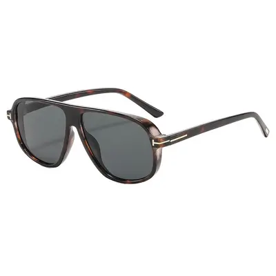 Retro Aviator Men's Sunglasses, UV Protection - 5