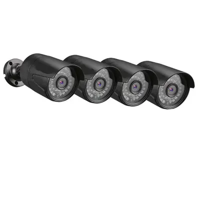 4 kanallı CCTV güvenlik sistemi ağ gözetim kiti
