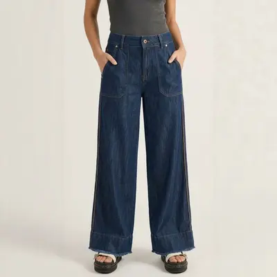 Damen-Vintage-Hose mit mehreren Taschen, mehrere Farben und Größen