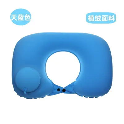 Inflatable U-Shaped Travel Neck Pillow - 13