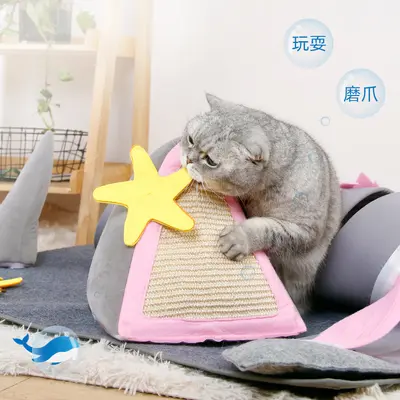吉仔仔猫咪玩具四季通用可随意变换宠物玩具猫抓板自产自销