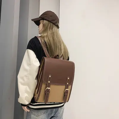 Japanese-Style Women's Student Backpack Summer Shoulder Bag - 7