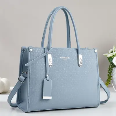 Women's Single Shoulder Bag, Retro Design, Large Capacity - 12