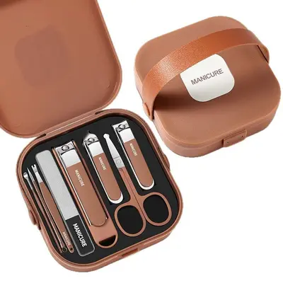 Nagelschere-Set Spritzschutz Maniküre-Werkzeuge