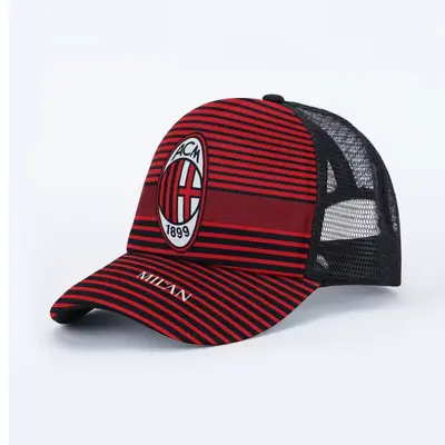 Mesh Sun Hat, AC Milan, Real Madrid, Chelsea, Arsenal Football Fan Cap - 8