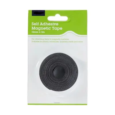 Double-Sided Adhesive Soft Magnetic Tape, 3M×15×1MM