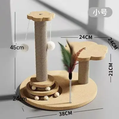 Wear-Resistant Sisal Cat Scratching Board and Post - 3