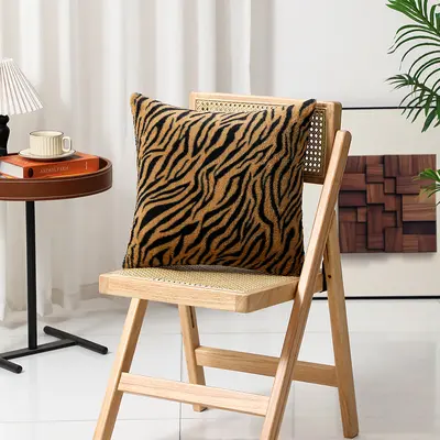 Nordic-style sofa cushion cover with leopard print - 8