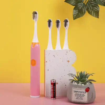 Soft Bristle Electric Toothbrush for Adults and Children, Deep Cleaning - 8