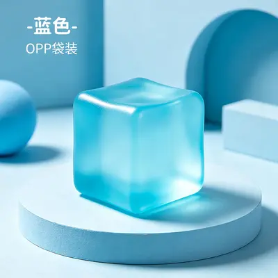 Maltose Ice Cube Squishy Fidget Toy with Slow Rebound - 7