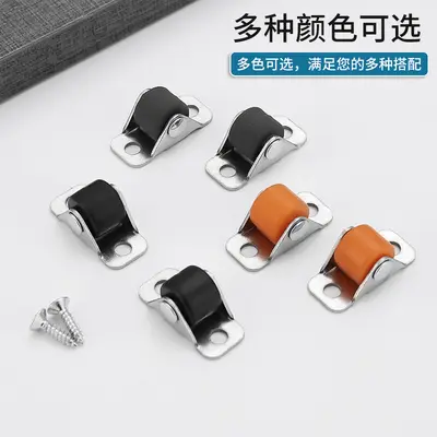 Ayakkabı dolabı çekmecesi tekerleği 0.5 inç sessiz yönlü tekerlek tatami yatak kutusu ayak tekerleği mobilya tekerleği mini itme çekme tekerleği
