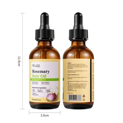 MELAO Soğan Biotin Biberiye Saç Bakım Yağı 59ml - 6