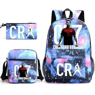 CR7 Oxford Cloth Backpack, Unisex Outdoor - 6