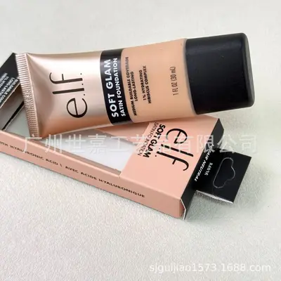 elf Soft Glam Satin Foundation, Satin Finish, Medium Coverage - 8
