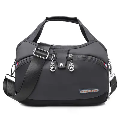 Großhandelshosenträgertaschen aus Stoff, Oxford-Stoffe-Taschen, tägliche Mutter-Handtaschen für Frauen, Stofftaschen, Nylon-Schultergurttaschen. - 12