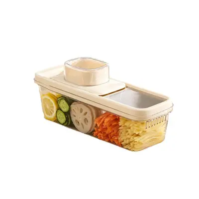 Household Vegetable Slicer Kitchen Multifunctional Vegetable Potato Shredder with Non-Slip Handle and Hand Guard Grater