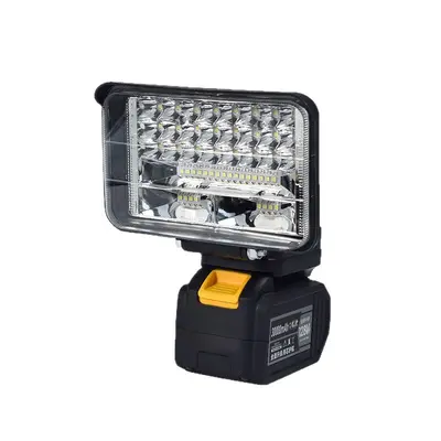 Akku-Arbeitsleuchte mit Notlicht und Handy-Ladefunktion - 5